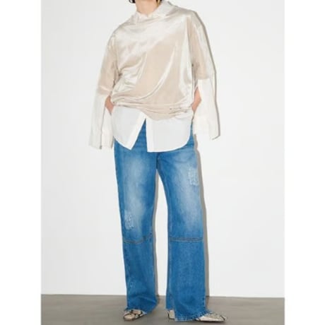 【YENN】VELVET RELAX TOPS