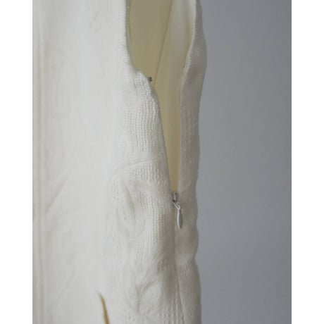 【anuke】Jacquard Square Tunic　※納期5月中旬～6月中旬