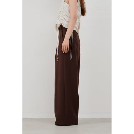【Hella】pintuck wide pants　※納期3月中旬〜4月中旬