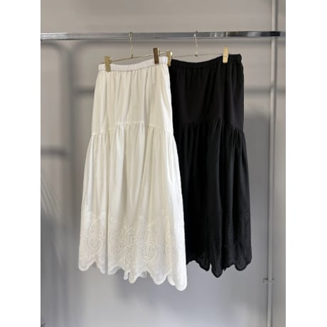【MARGAUX VINTAGE】コットンレーススカート