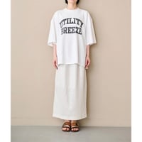 【KHA:KI】WIDE TEE -UTILITY BREEZE