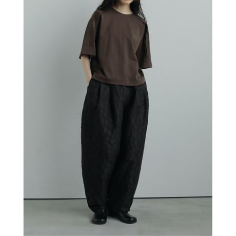 【anuke】Leopard Jacquard Pants※9月中～10月中