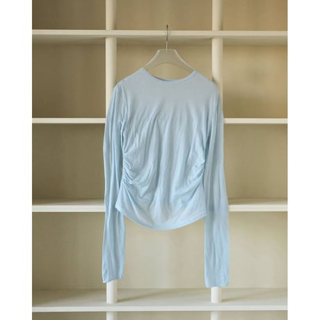 【anuke】Gather Compact Tops　※納期8月中旬～9月中旬