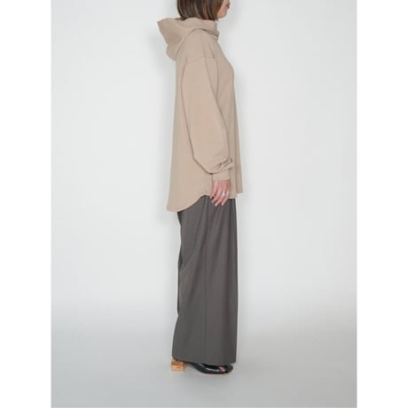 【YENN】HOODED LONG TEE