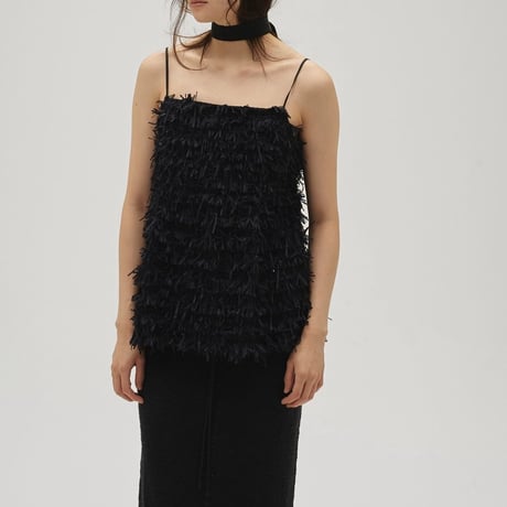 【TODAYFUL】Tapeyarn Jacquard Camisole　※納期5月上旬〜6月上旬