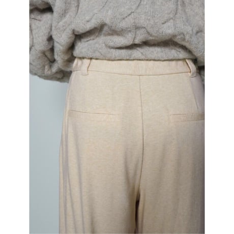 【YENN】BRUSHED JERSEY WIDE PT