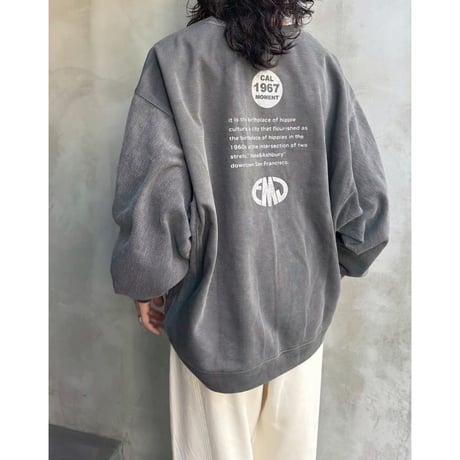 【flamingo firm】バックプリント ロンT