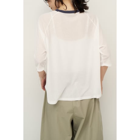 【CHIGNON】ｼｱｰﾘﾝｶﾞｰﾌﾟﾘﾝﾄTee