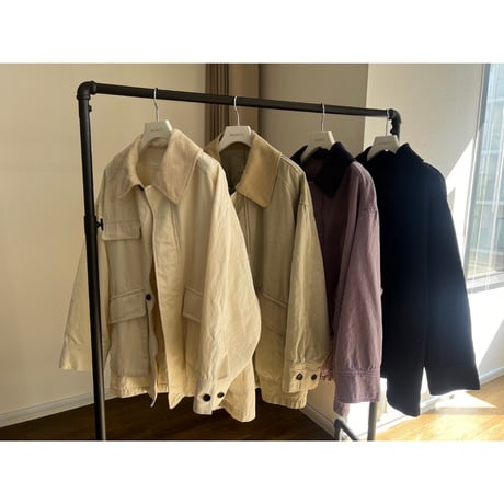 【PRIORITY】コーデュロイカラーブルゾン