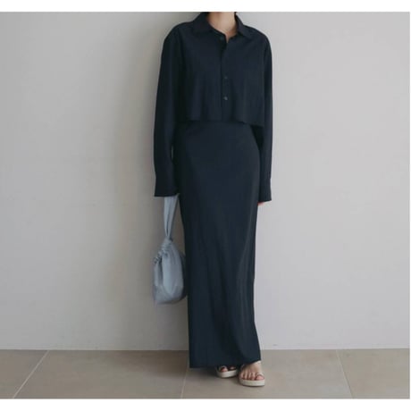 【anuke】Sheer Compact Shirts　納期：7月上旬～8月上旬