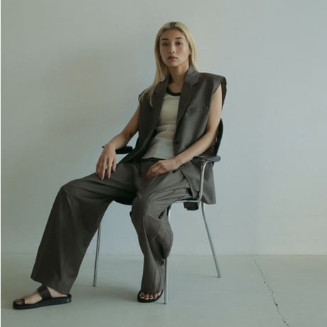 【anuke】Panel Wide Pants  ＊