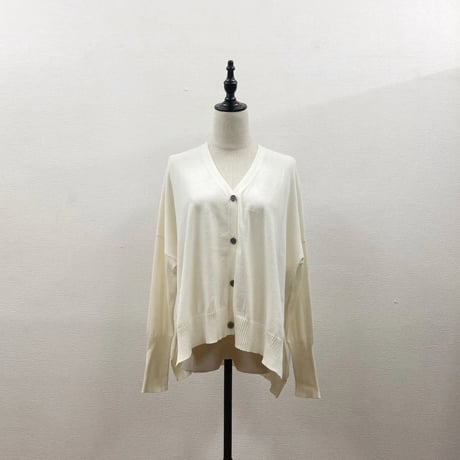 【siro de labonte】side slit cardigan
