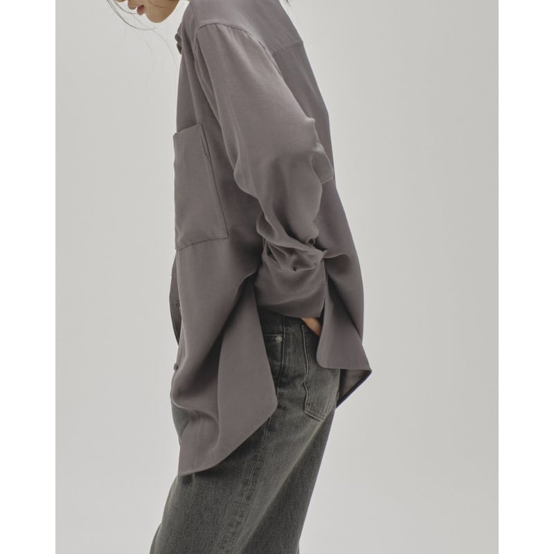 TODAYFUL】 Backsatin Pocket Shirts ※納期3/中～4/中 |