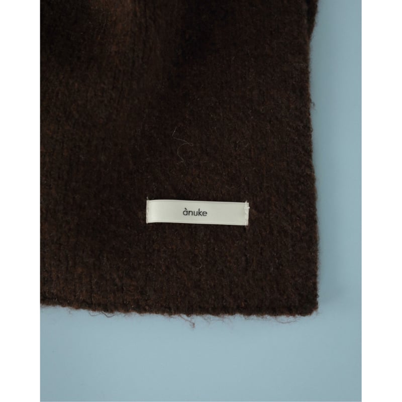 アンヌーク Hoodie Knit Stole ànuke】Hoodie Knit Stole ※10月中旬~11月上旬頃 発送予定 | s