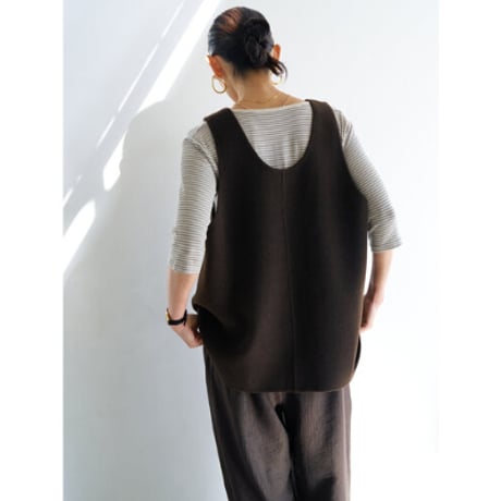 【YENN】HENRY 3,4 SLEEVE TEE