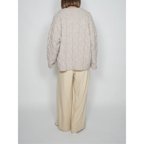 【YENN】BRUSHED JERSEY WIDE PT