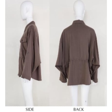 【Boutique Ordinary】Wide Fatigue Shirt