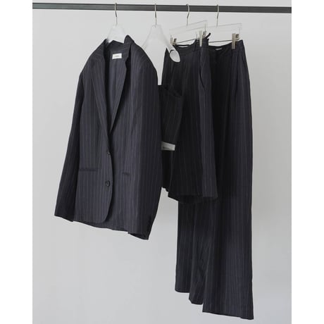 【anuke】Linen Tuck Pants