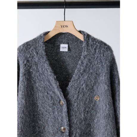 【YENN】ALPACA MIX CARDIGAN