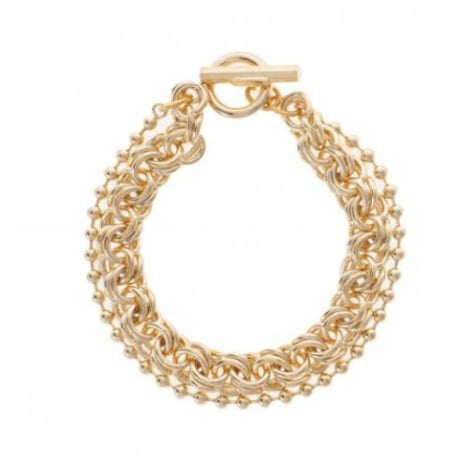 【Sea'ds mara】Layer chain double bracelet
