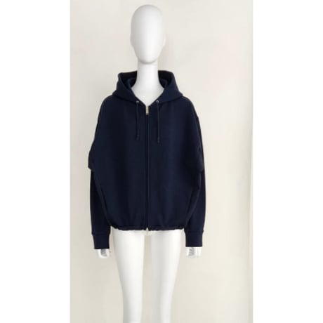 【Boutique Ordinary】Contrast Dolman Hoodie