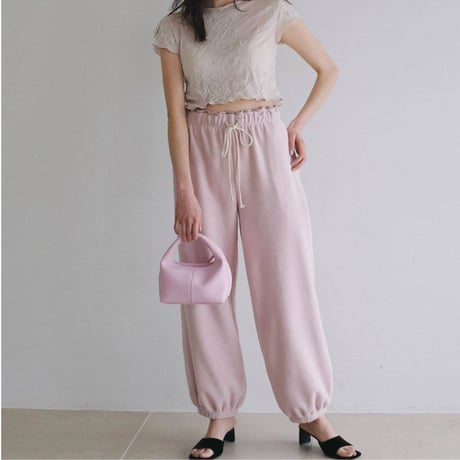 【anuke】Fleece Rough Pants