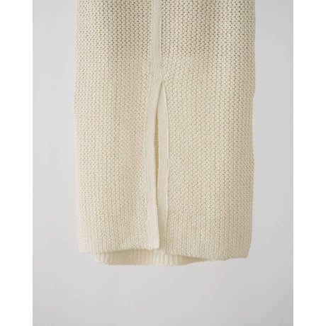 【anuke】Crochet Knit Skirt　※納期3月中旬～4月中旬
