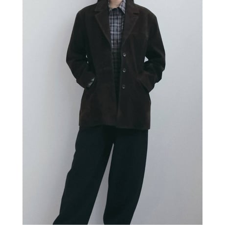 【anuke】Eco Suede Jacket