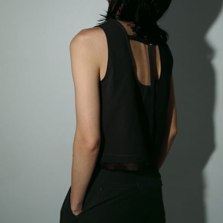 【anuke】Check Tuck Pants