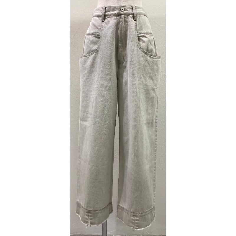 CYAN TOKYO】スリットヘムドレープPKバギー | selectshop kusukusu CYAN TOKYO】スリットヘムドレープPKバギー | selectshop kusukusu