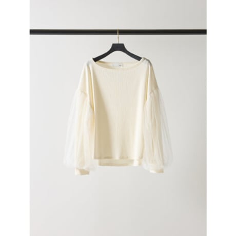 【Mewl】ﾁｭｰﾙﾎﾞﾘｭｰﾑｽﾘｰﾌﾞTOPS