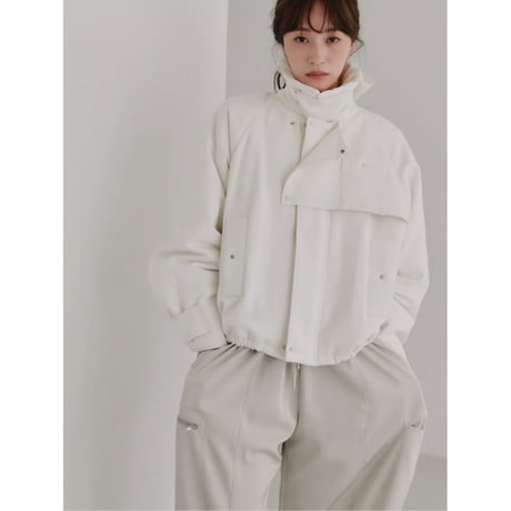 【Halla】gun flap blouson※納期9中～10中
