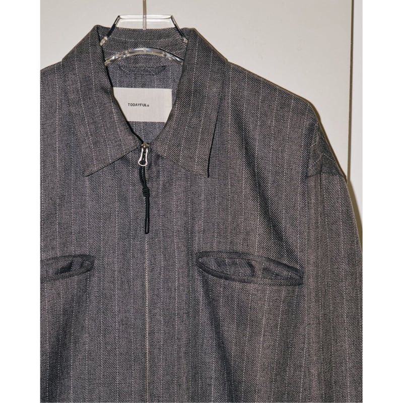 美品　TODAYFUL Stripe Rough コンビネゾンワンピース 腰紐 TODAYFUL】Stripe Zip Combinaison 11月中旬~12月上頃 発送