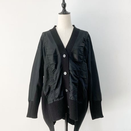 【 siro de labonte 】docking MA-1 cardigan