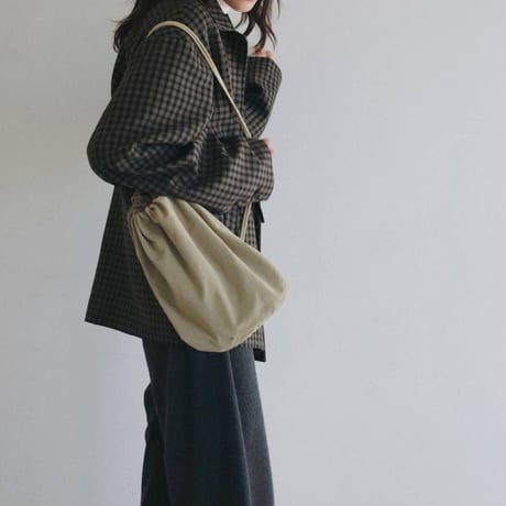 【anuke】Check Coverall Jacket　※納期9月中旬～10月中旬
