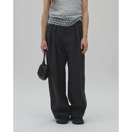 【TODAYFUL】Bonding Wide Trousers　※納期9月上旬～10月上旬