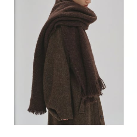 【TODAYFUL】Brashed Volume Stole　※納期10月下～11月下
