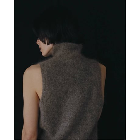 【anuke】Sleeveless Mohair Knit　※納期9月上旬～10月上旬