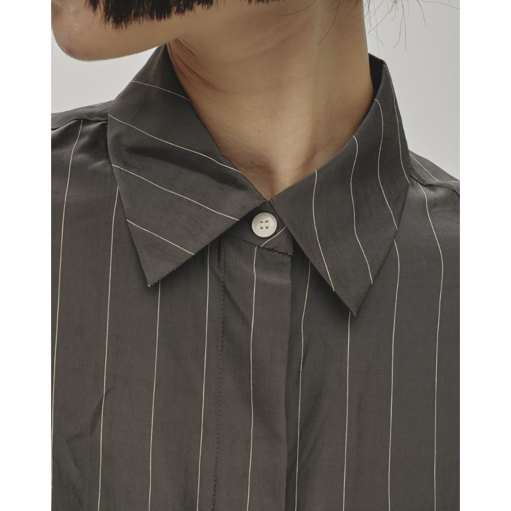 トップス todayful stripe silky shirts TODAYFUL】Stripe Silky Shirts | selectshop kusu