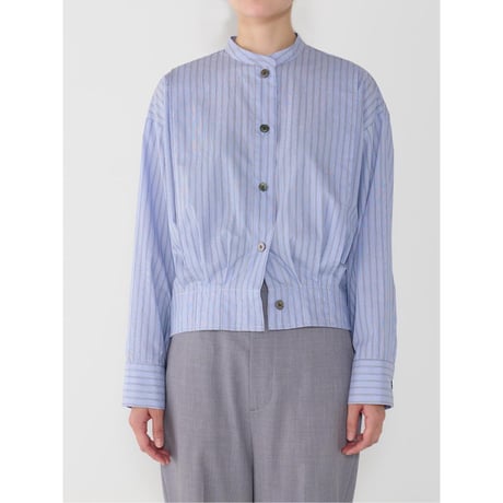 【YENN】STRIPE SHIRT JACKET