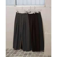 【TODAYFUL】Bonding Wide Trousers　※納期9月上旬～10月上旬