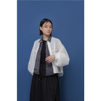 【CYAN tokyo】ソフトオーガンリブショートシャツ
