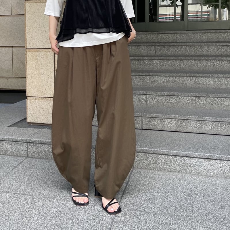 Anna Kerry モロッコパンツ　カーキ 新色登場✨再販御予約【Anna Kerry】モロッコパンツ