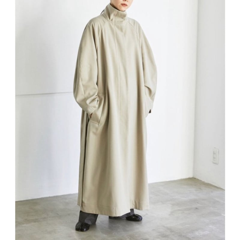 Standcollar Trench Coat | selectshop kusukusu Standcollar Trench Coat | selectshop kusukusu
