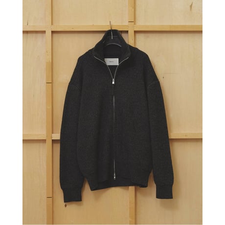 【TODAYFUL】Zipup Knit Cardigan　※納期12月上旬～1月上旬