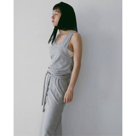 【anuke】Sleeveless Cut Onepiece　※納期3月上旬～4月上旬