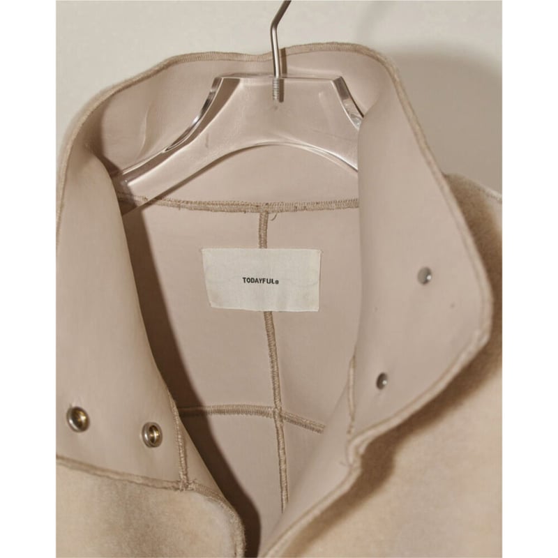 todayful Standcollar Boa Jacket