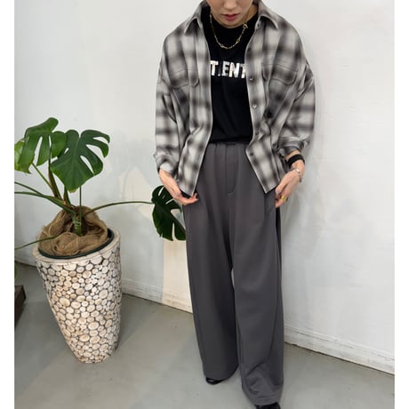 【PASSIONE】チェックシャツ