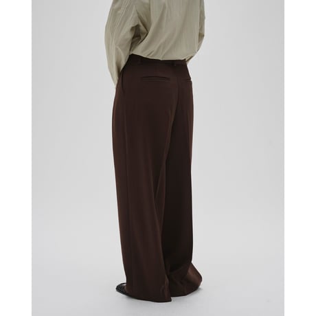 【TODAYFUL】Tuck Wide Trousers　※納期 3月中旬〜4月中旬