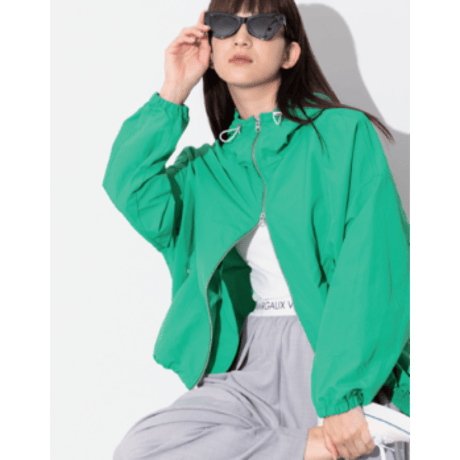 【MARGAUX VINTAGE】ナイロンフーディー